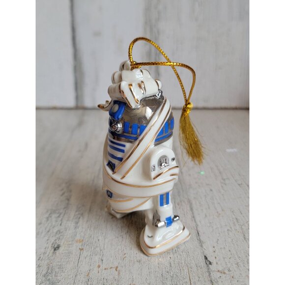 Lenox R2D2 Star Wars robot ornament Xmas white unique - Picture 2 of 7